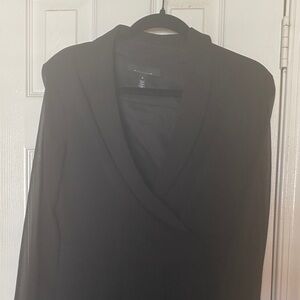 White House Black Market Classic Black Romper